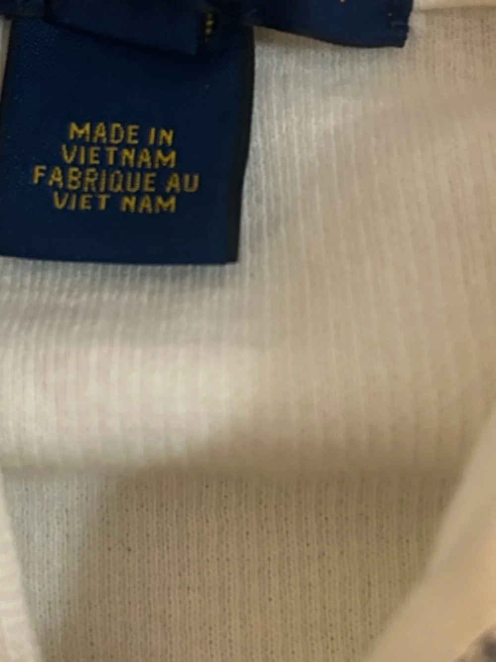 Ralph Lauren Cream Half-Zip Pullover for Kids